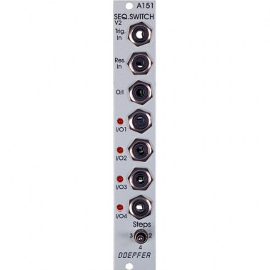 Doepfer A-151 Quad Sequential Switch Eurorack модули